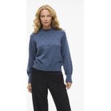 VILA - Gebreide Trui - Blauw