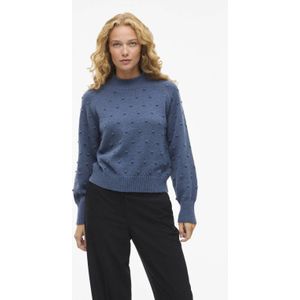 VILA - Gebreide Trui - Blauw