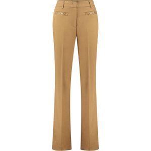 Claudia Sträter wide leg pantalon camel