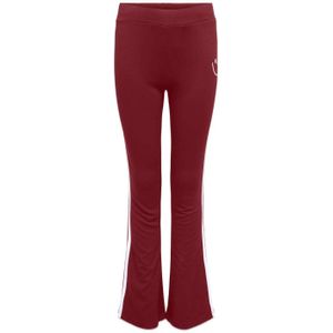KIDS ONLY GIRL - Flared Broek - Dieprood - Zachte Viscose Stof