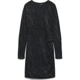 Vmmnita - Zwangerschapsjurk - V-Hals - Lange Mouwen - Kort - Slim Fit