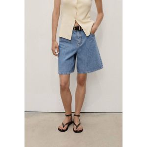 MANGO - CAMILLA - Jeans - Blauw Denim - High Waist - Wide Leg