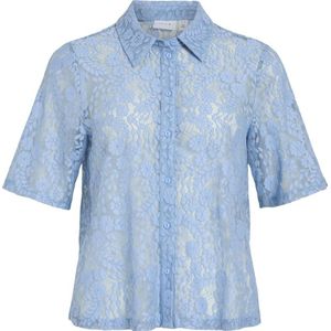 VILA blouse lichtblauw