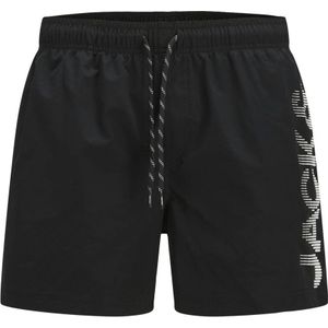 JACK & JONES PLUS SIZE zwemshort JPSTMAUI zwart