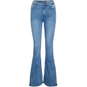 VERO MODA high waist flared jeans VMSIGA medium blue denim