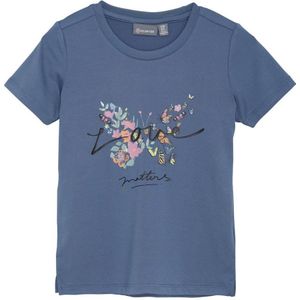 Color Kids T-shirt met printopdruk blauw