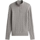 Tommy Hilfiger - Schipperstrui - Effen - Regular Fit - Puur Katoen