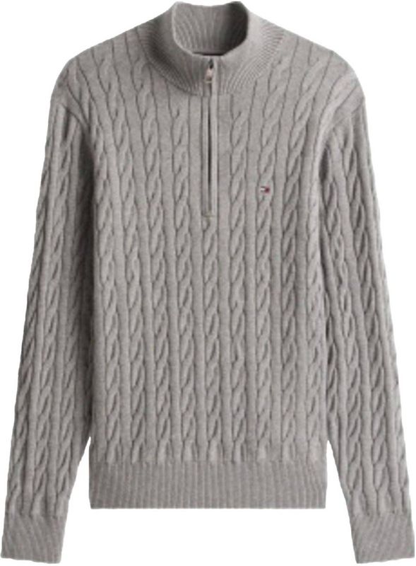 Tommy Hilfiger - Schipperstrui - Effen - Regular Fit - Puur Katoen