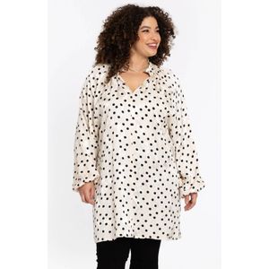 YOEK - DOTTY - Tuniek - Beige - Met Stippen