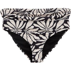 WE Fashion bikinibroekje zwart/wit