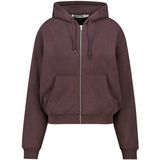 America Today sweatvest donkerbruin