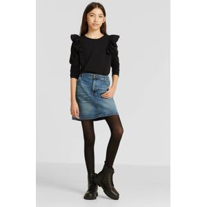 Anytime - Spijkerrok - Stretchdenim - Blauw - 5-Pocket Model