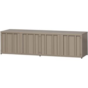 LEVEL - TV-Meubel - Zand - Metaal - Stijlvol Design