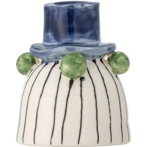 Bloomingville - Tacana - Kandelaar - Handbeschilderd - Steengoed