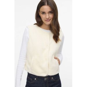 VERO MODA - Mouwloos Vest - Wit - Polyester