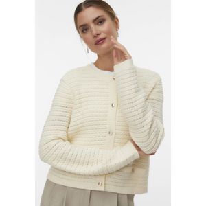 Vmsoleil - Gebreid Vest - Regular Fit - Lange Mouwen - O-hals