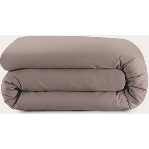 NOUS Kids basis dekbedovertrek ledikant - taupe (100x135 cm)