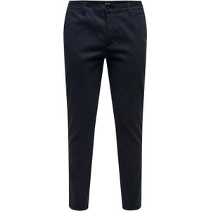 ONLY & SONS slim fit chino ONSMARK donkerblauw