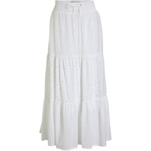 Miljuschka by Wehkamp maxi rok met broderie wit