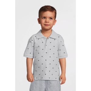 NAME IT MINI polo grijs melange