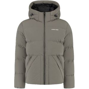 Croyez gewatteerde jas bruin