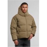 Urban Classics Puffer with Flap Hood Jas
