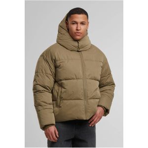 Urban Classics Puffer with Flap Hood Jas