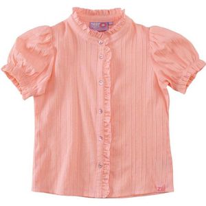 Z8 blouse Lilli met ruches roze