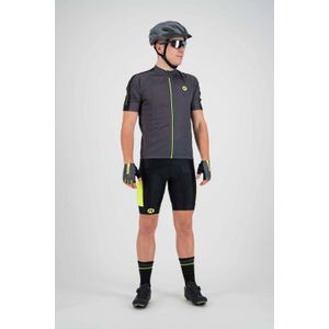 Rogelli fietsshirt Explore grijs/zwart/fluorgeel