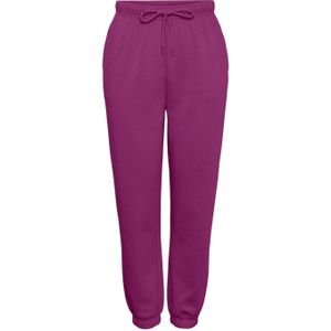 PIECES high waist regular fit sweatpants PCCHILLI fuchsia