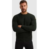 PME Legend - Mouliné Structure - Trui - Donkergroen