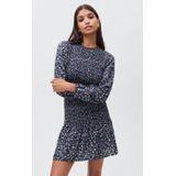 MANGO TEEN - A-lijn Jurk - Midi - Meisjes - Lange Mouwen - Ronde Hals