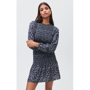 MANGO TEEN - A-lijn Jurk - Midi - Meisjes - Lange Mouwen - Ronde Hals