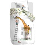 Beddinghouse Kids - Katoen Multi White Dierenprint - BE321240 - B 140 x L 200 cm - 1-persoons -