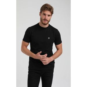 GABBIANO regular fit T-shirt met logo black