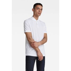 G-Star RAW slim fit polo Dunda white