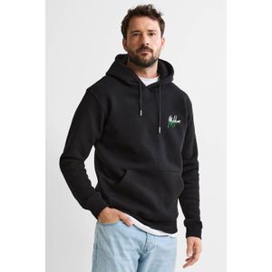 Malelions hoodie zwart