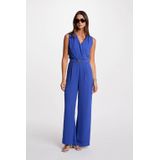 Morgan Jumpsuit brede pijpen detail gesp, Cosmos M, 34