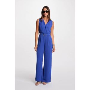 Morgan Jumpsuit brede pijpen detail gesp, Cosmos M, 34