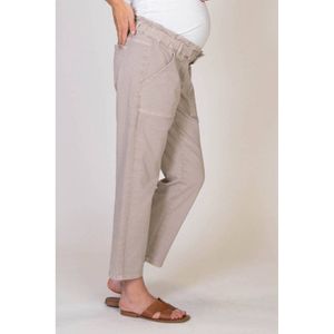 LOVE2WAIT loose fit broek beige