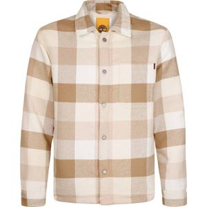 Timberland geruit overshirt beige