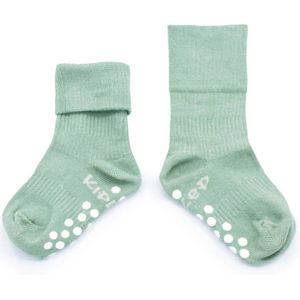 KipKep Blijf-Sokjes met anti-slip nopjes 18-24 mnd Calming Green