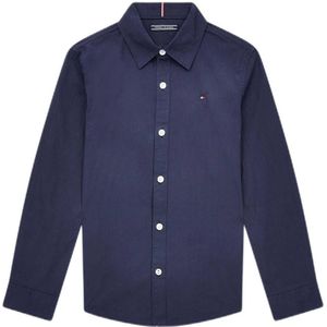 Tommy Hilfiger overhemd met logo donkerblauw