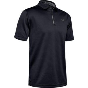 Under Armour golfpolo Tech zwart