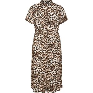 VERO MODA CURVE blousejurk met dierenprint