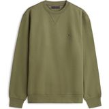 Tommy Hilfiger Heren ESS SEASONAL FLEECE CREWNECK MW0MW40000 Pullover Sweatshirt, GROEN, XS, Groen (Battle Green), XS