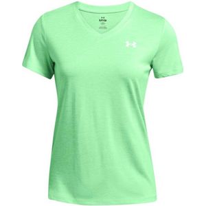 Under Armour sportshirt Tech Twist V-neck groen