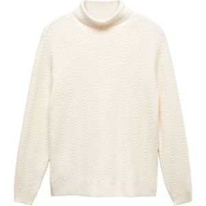 Mango Man sweater naturel wit