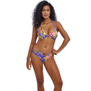 Freya - Tiger Valley - Bikinibroekje - Blauw/Roze/Groen