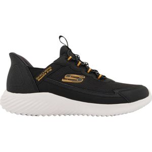 Skechers slip-on sneakers zwart